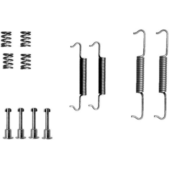 8DZ 355 201-791 - Accessory Kit, parking brake shoes 