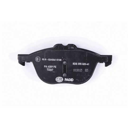 8DB 355 020-411 - Brake Pad Set, disc brake 