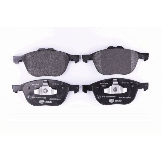 8DB 355 020-411 - Brake Pad Set, disc brake 