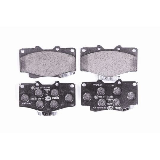 8DB 355 016-401 - Brake Pad Set, disc brake 