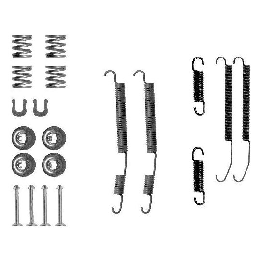 8DZ 355 201-071 - Accessory Kit, brake shoes 