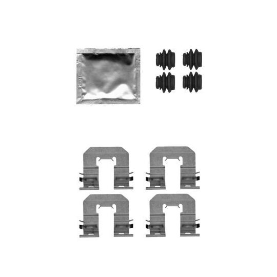 8DZ 355 205-241 - Accessory Kit, disc brake pad 