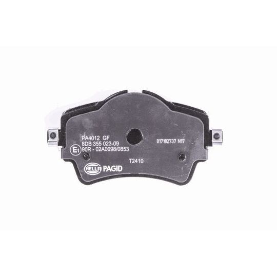 8DB 355 023-091 - Brake Pad Set, disc brake 