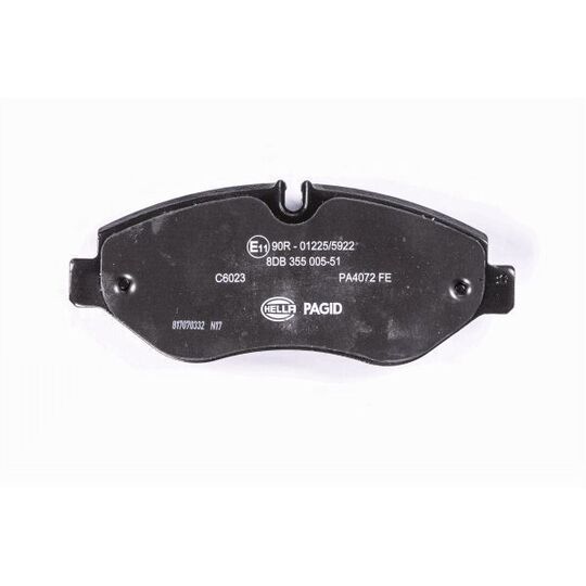 8DB 355 005-511 - Brake Pad Set, disc brake 