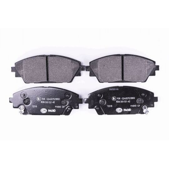 8DB 355 021-421 - Brake Pad Set, disc brake 