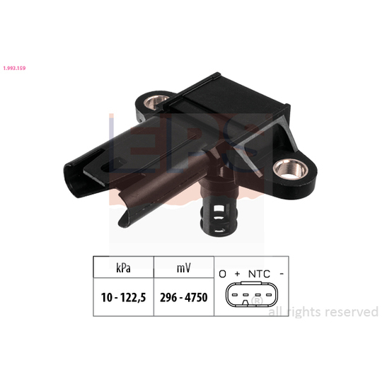 1.993.159 - Sensor, intake manifold pressure 