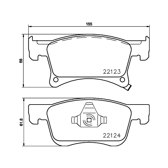 8DB 355 023-021 - Jarrupala, levyjarru 