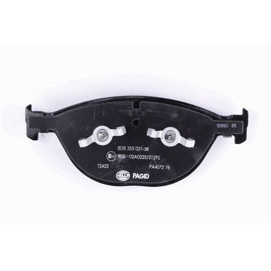 8DB 355 021-381 - Brake Pad Set, disc brake 