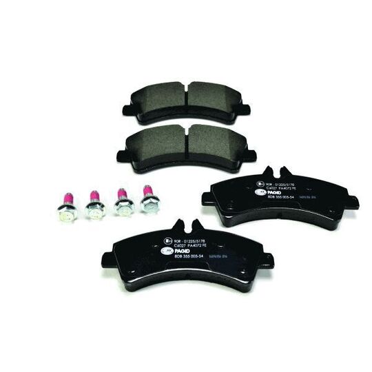 8DB 355 005-541 - Brake Pad Set, disc brake 