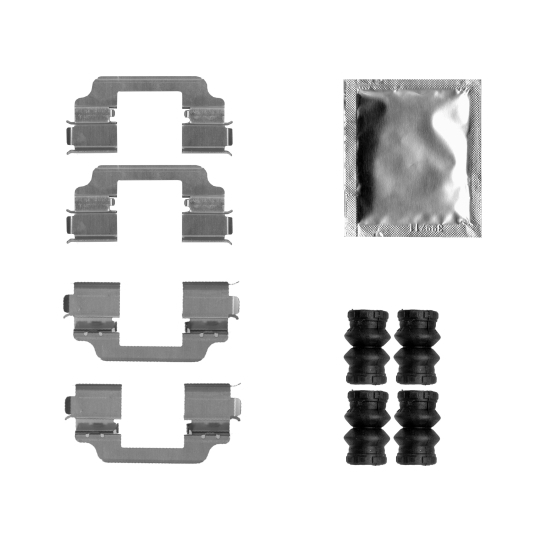 8DZ 355 206-621 - Accessory Kit, disc brake pad 