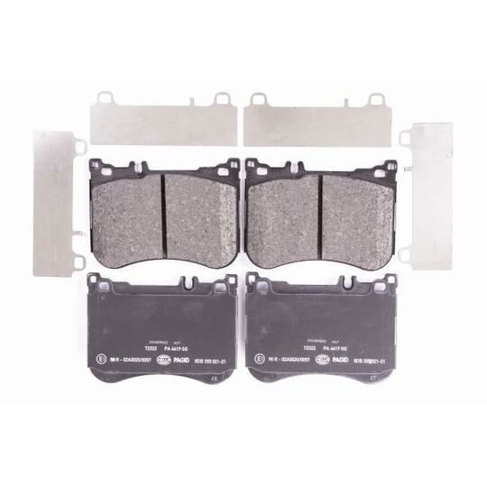 8DB 355 021-211 - Brake Pad Set, disc brake 