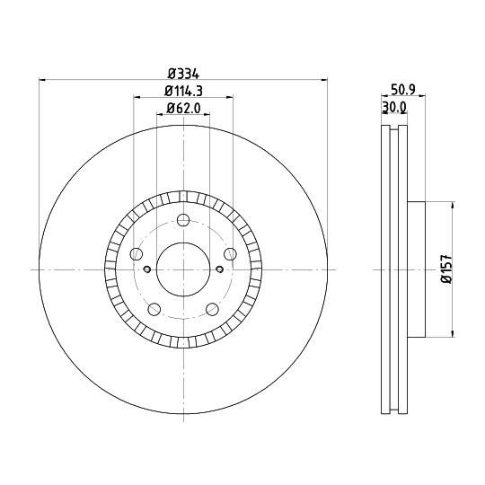 8DD 355 112-871 - Brake Disc 