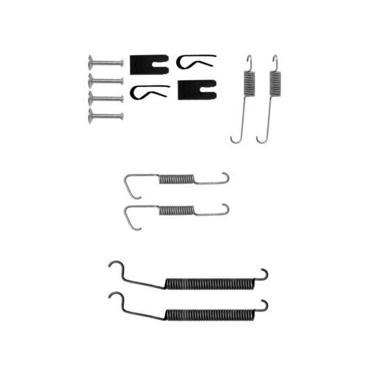 8DZ 355 200-631 - Accessory Kit, brake shoes 