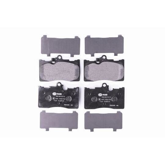 8DB 355 012-121 - Brake Pad Set, disc brake 