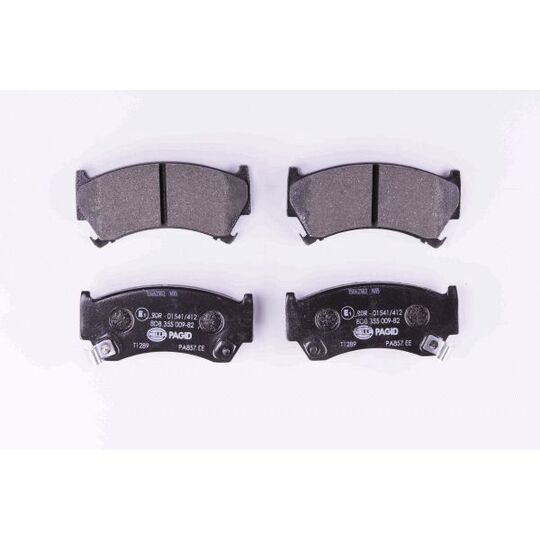 8DB 355 009-821 - Brake Pad Set, disc brake 