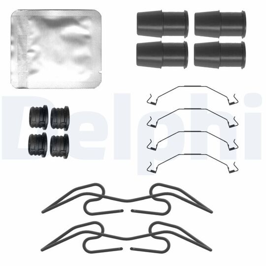 LX0783 - Accessory Kit, disc brake pad 