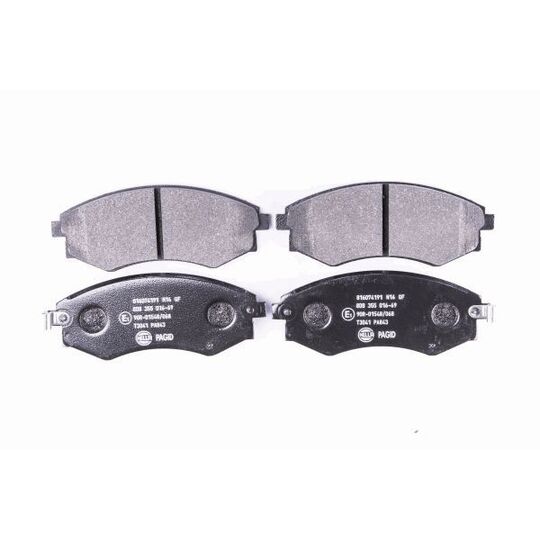 8DB 355 016-691 - Brake Pad Set, disc brake 