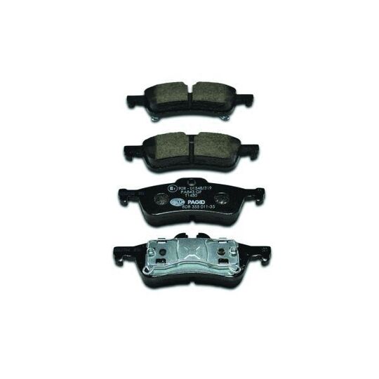 8DB 355 011-351 - Brake Pad Set, disc brake 