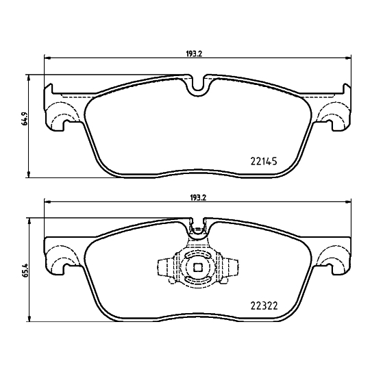 8DB 355 024-741 - Brake Pad Set, disc brake 