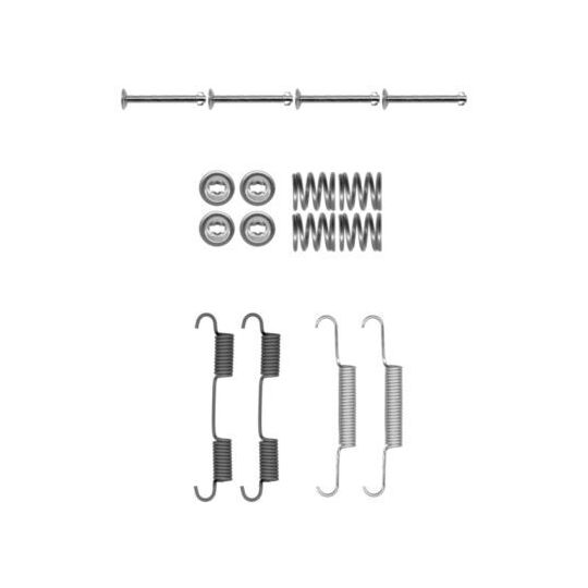 8DZ 355 202-071 - Lisakomplekt, seisupiduriklotsid 