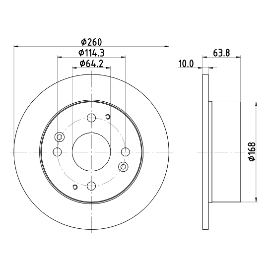 8DD 355 112-011 - Brake Disc 