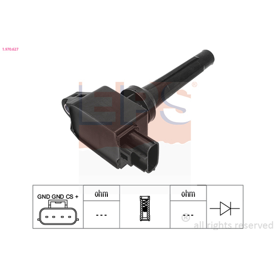 1.970.627 - Ignition coil 