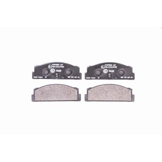 8DB 355 007-101 - Brake Pad Set, disc brake 