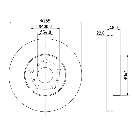 8DD 355 103-581 - Brake Disc 