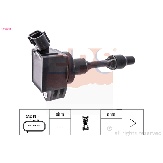 1.970.634 - Ignition coil 