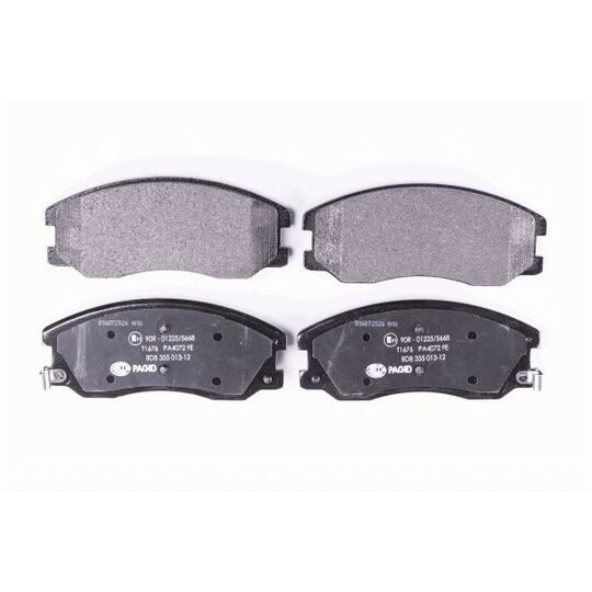 8DB 355 013-121 - Brake Pad Set, disc brake 