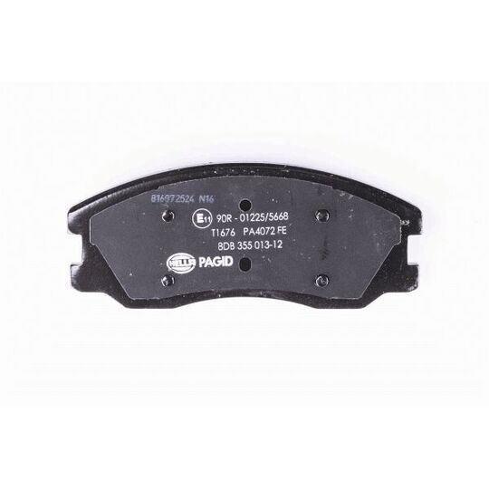 8DB 355 013-121 - Brake Pad Set, disc brake 