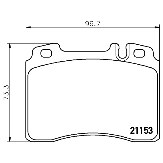 8DB 355 007-471 - Brake Pad Set, disc brake 