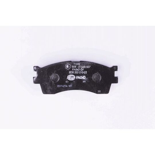 8DB 355 010-251 - Brake Pad Set, disc brake 