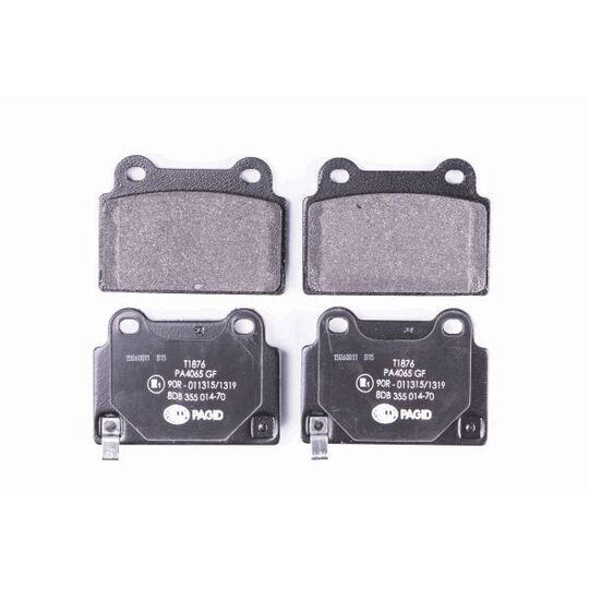 8DB 355 014-701 - Brake Pad Set, disc brake 