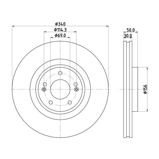 8DD 355 134-871 - Brake Disc 