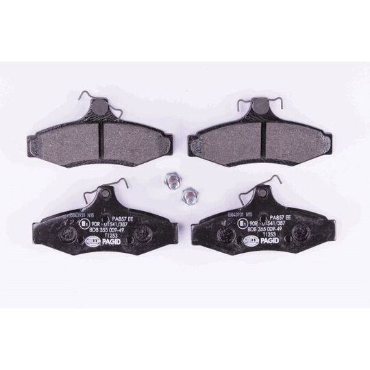 8DB 355 009-491 - Brake Pad Set, disc brake 