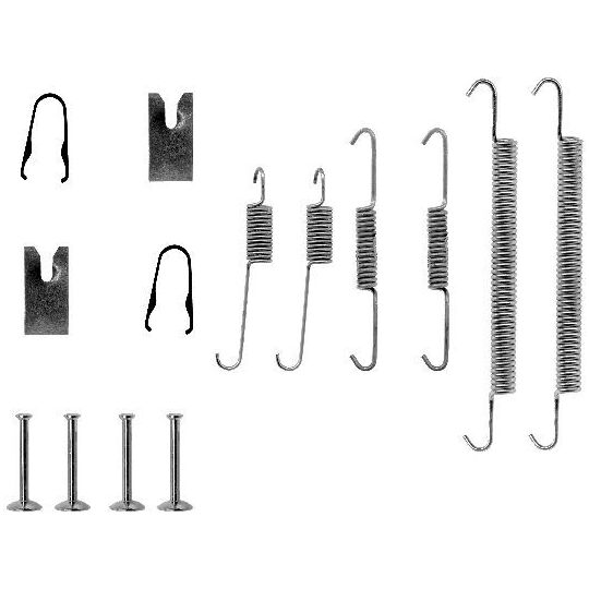 8DZ 355 200-471 - Accessory Kit, brake shoes 