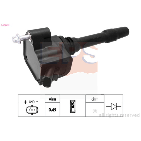 1.970.632 - Ignition coil 