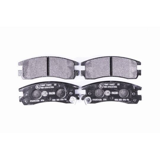 8DB 355 016-961 - Brake Pad Set, disc brake 