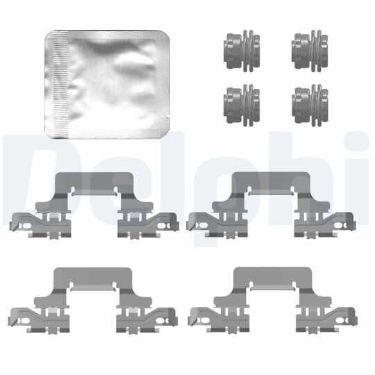 LX0777 - Accessory Kit, disc brake pad 