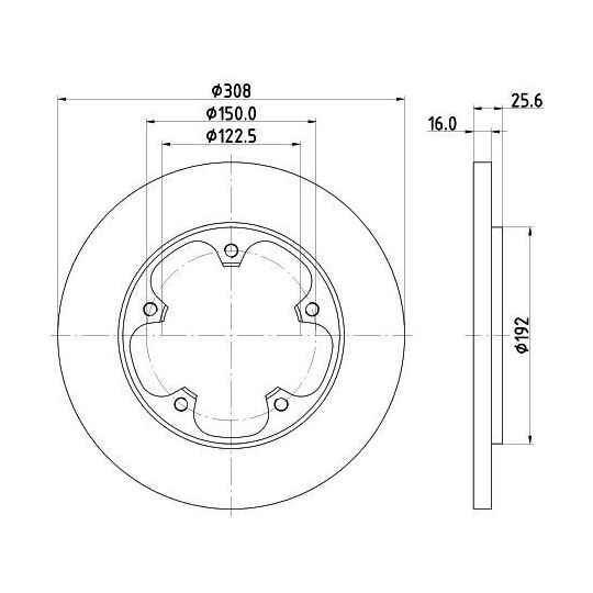 8DD 355 122-781 - Piduriketas 