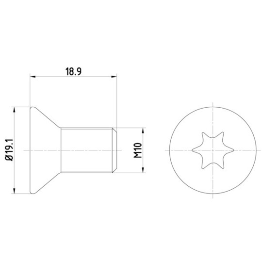 8DZ 355 209-101 - Bolt, brake disc 