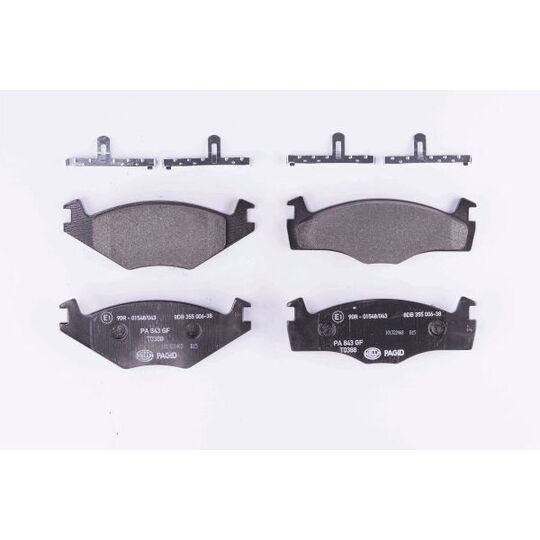 8DB 355 006-381 - Brake Pad Set, disc brake 