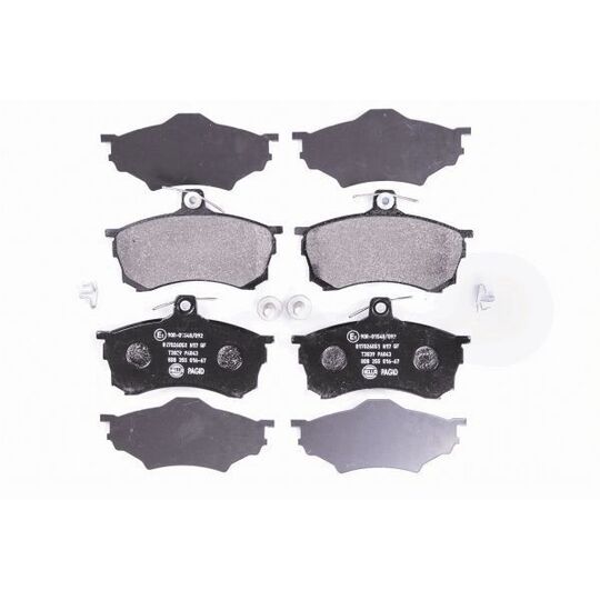 8DB 355 016-671 - Brake Pad Set, disc brake 