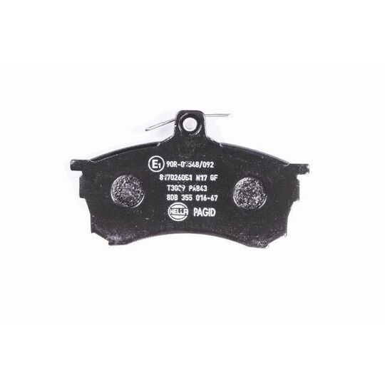 8DB 355 016-671 - Brake Pad Set, disc brake 