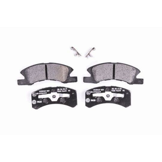 8DB 355 012-051 - Brake Pad Set, disc brake 