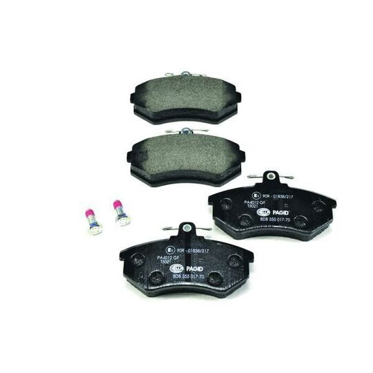 8DB 355 017-701 - Brake Pad Set, disc brake 