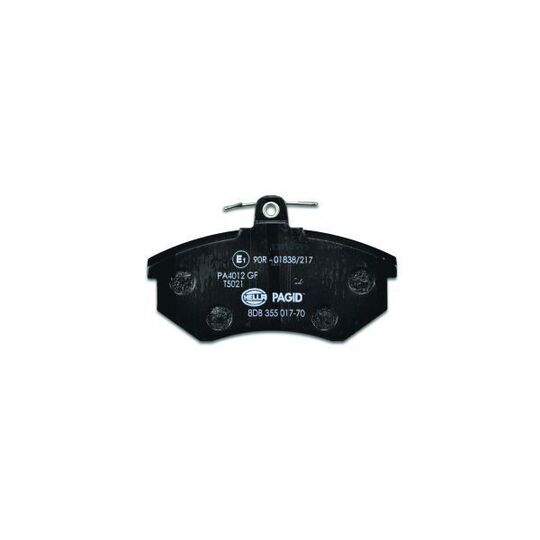 8DB 355 017-701 - Brake Pad Set, disc brake 