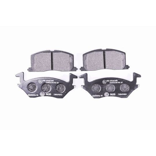 8DB 355 016-781 - Brake Pad Set, disc brake 