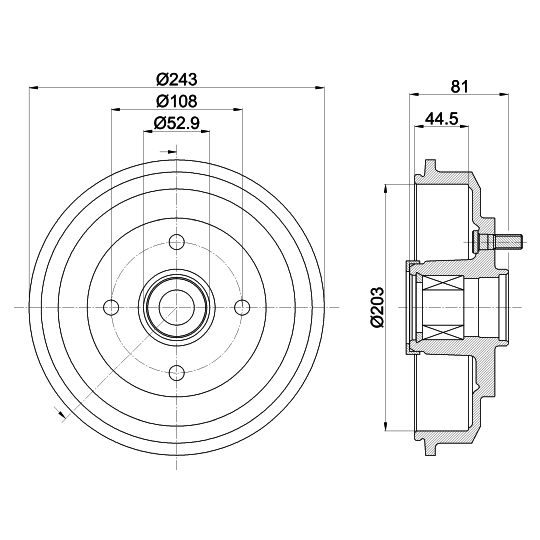 8DT 355 302-751 - Jarrurumpu 